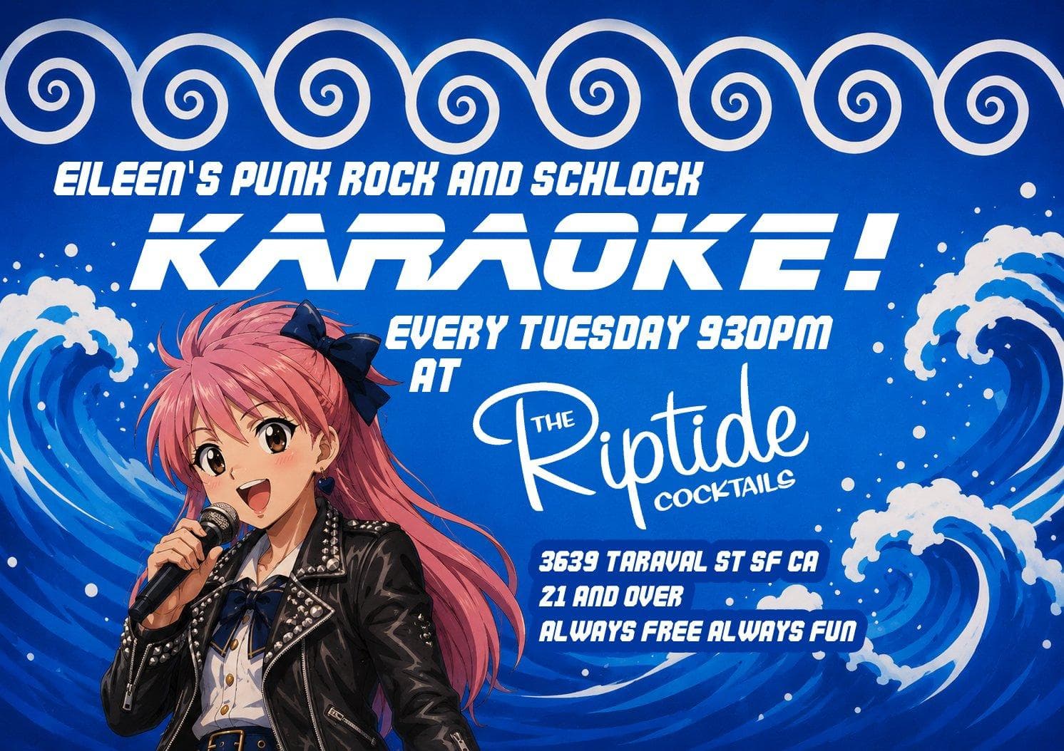 Eileen’s Punk Rock and Schlock KARAOKE