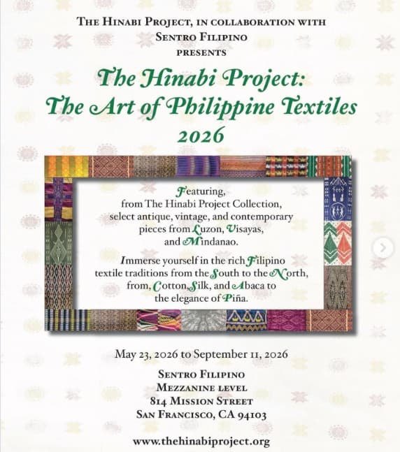 Exhibit- The Hinabi Project: The Art of Philippine Textile